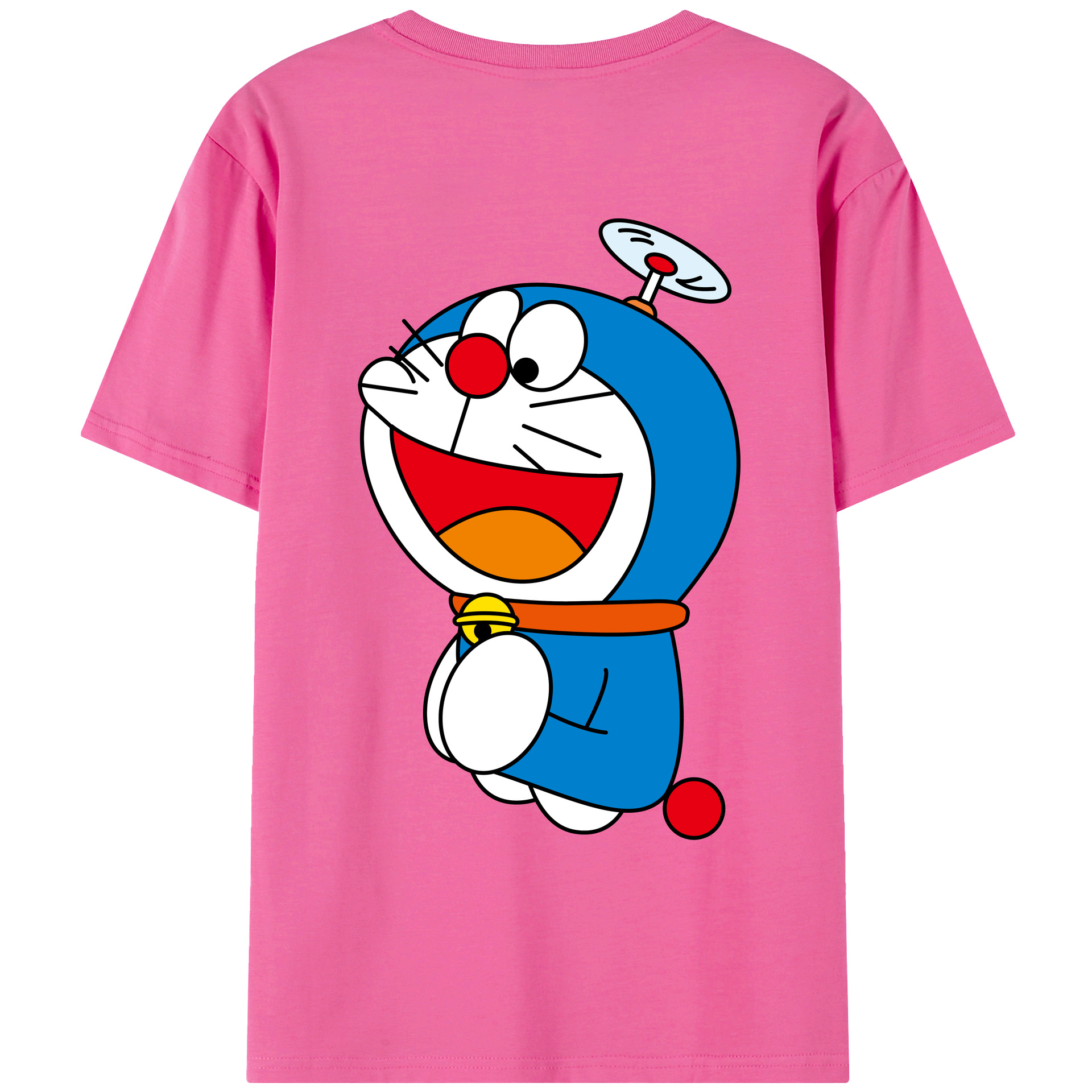 （画像用） ドラえもん Doraemon レディース半袖Tシャツ(バックプリント)
